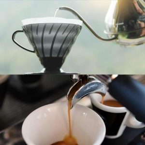 14 Unterschiede zwischen Espresso und Pour Over Kaffee