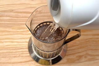 Wie heis sollte das Wasser in einer French Press sein