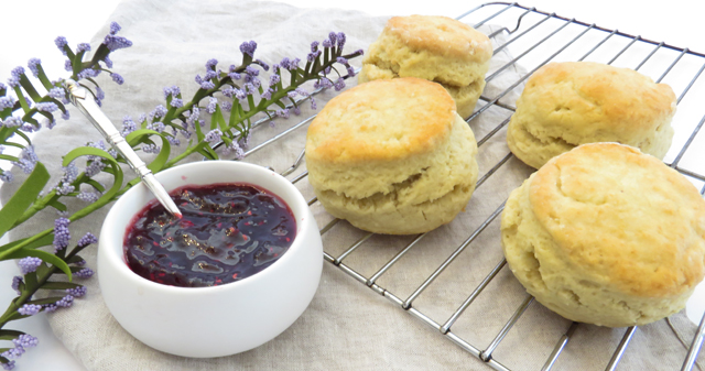 Klassische englische Scones