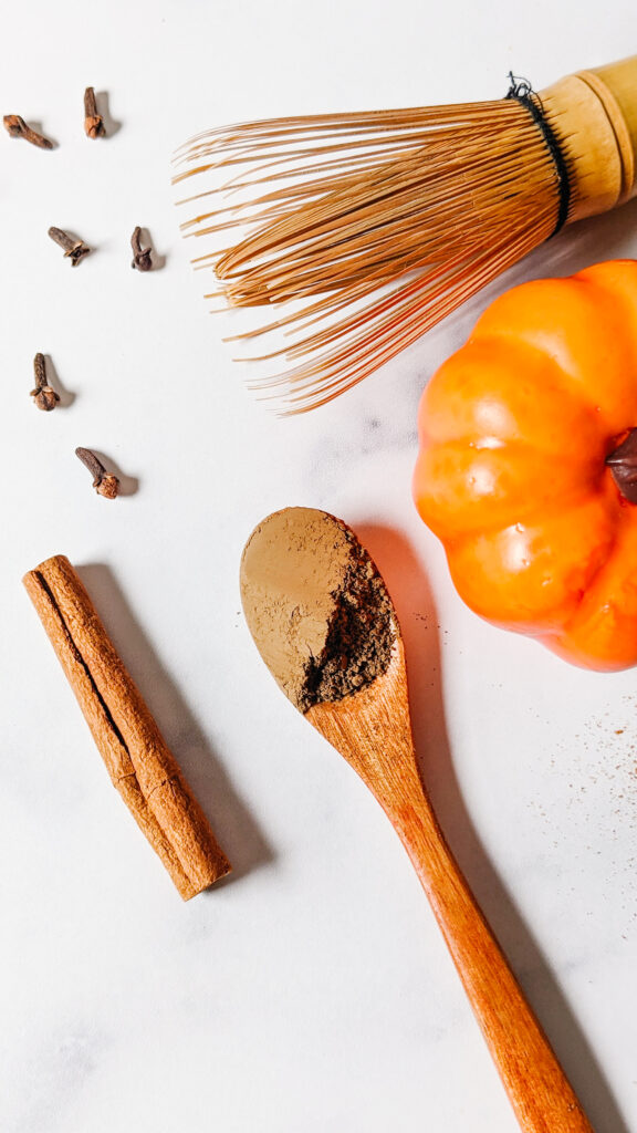 Pumpkin Spice Hojicha Latte